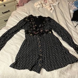 Free people long sleeve dress
